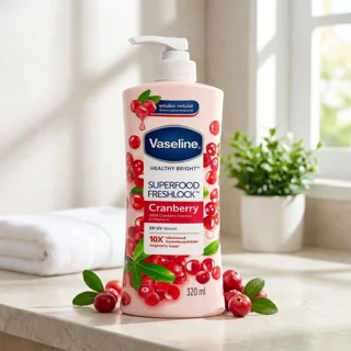 لوسیون بدن وازلین مدل Cranberry مناسب برای انواع پوست حجم 320 میلی لیتر 101613134