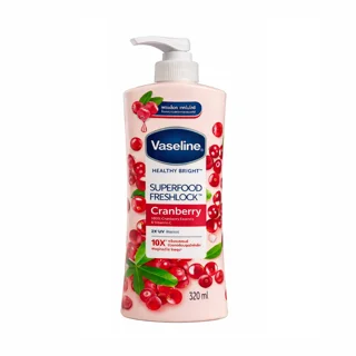 لوسیون بدن وازلین مدل Cranberry مناسب برای انواع پوست حجم 500 میلی لیتر