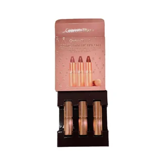 مجموعه رژ لب جامد شارلوت تیلبری مدل iconic mini lip trio بسته 3 عددی 101575264
